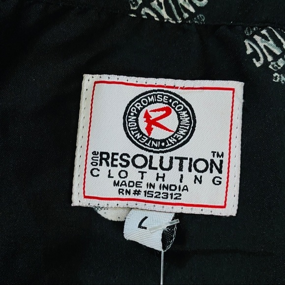 NEW Resolution Boxing Shirt Short Sleeves Sz L - Picture 9 of 13